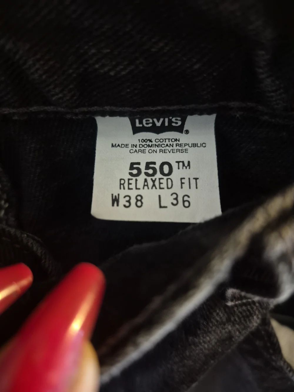 Levi's® Men's Black Straight-Leg Jeans